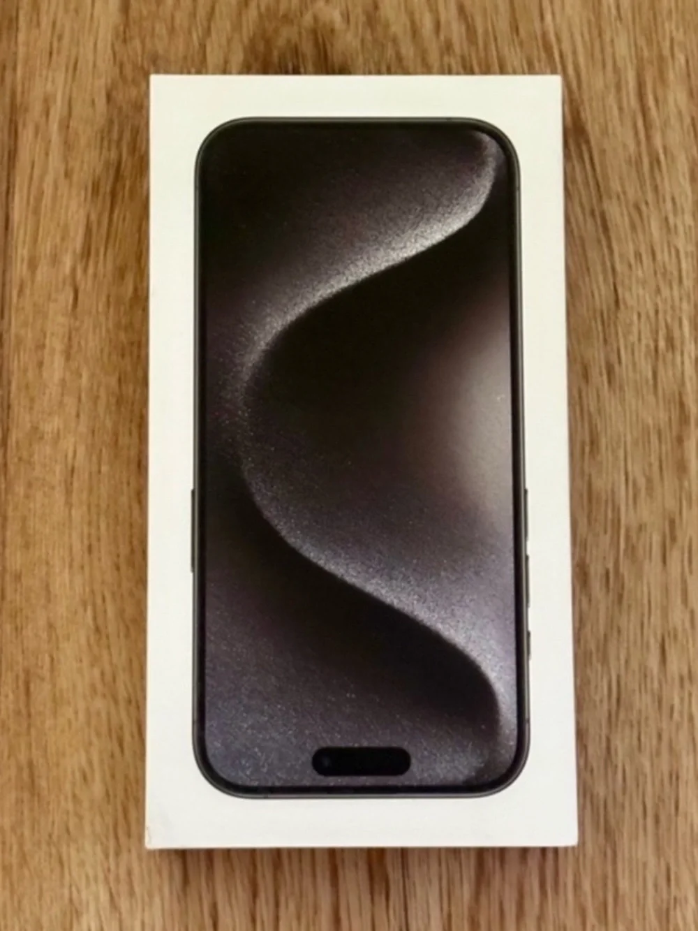 Apple iPhone 15 Pro - Box Only - Black Titanium 128GB